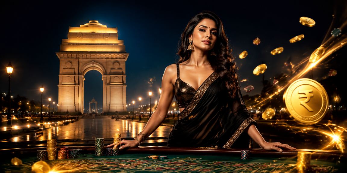 VIP member in Delhi near India Gate celebrating bonuses